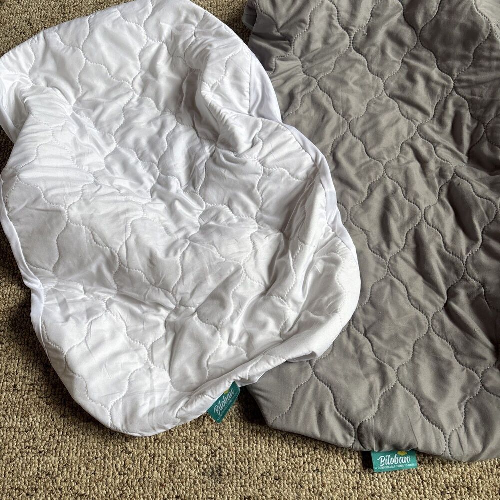 Biloban Bassinet Waterproof Mattress Covers 17”x33”